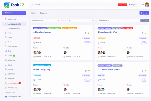 Increased Productivity